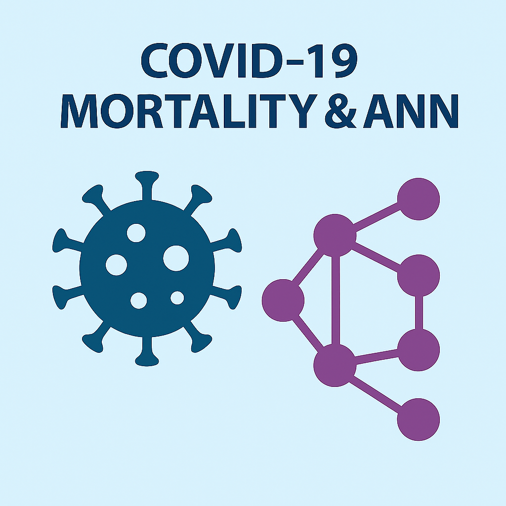 پوستر علمی درباره مرگ‌ومیر کووید-۱۹ و تحلیل با شبکه عصبی مصنوعی