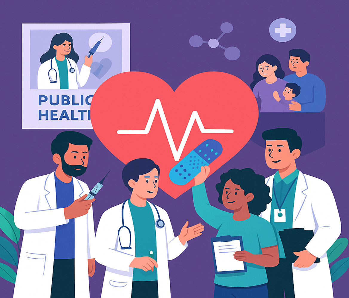 مشارکت در طرحهای سلامت عمومی با حضور پزشکان و داوطلبان